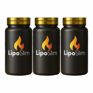 3 barattoli di LipoSlim – Capsule Naturali per Dimagrimento e Salute Metabolica